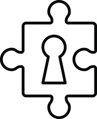 locked puzzle icon