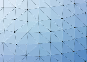 Obraz premium Abstract Low Polygon gradient Generative Art background illustration