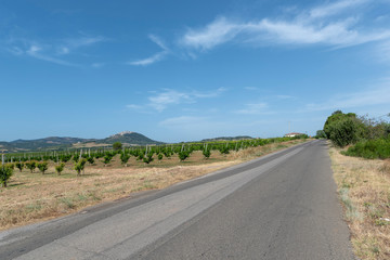 View of Rotondella, Basilicata, Italy