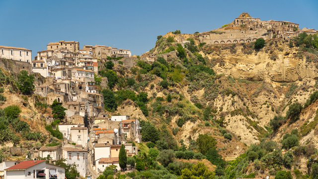 Tursi, old village in Basilicata