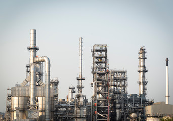 Fototapeta na wymiar Petroleum industry and petrochemical plants