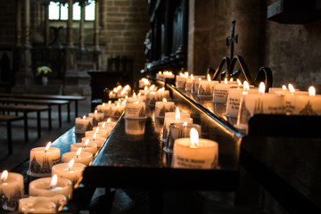 In der Kirche
