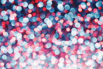 Magic colorful background. Party festive happy glitter texture.  Diamond look glow bokeh backdrop.