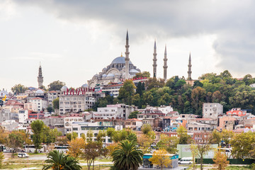 Istanbul, Turkey - October, 2019: Istanbul the city of Turkey, eastern tourist city destination.