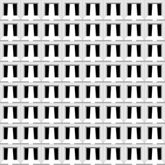 Vector seamless geometric pattern with squares and lines making an optical illusion.