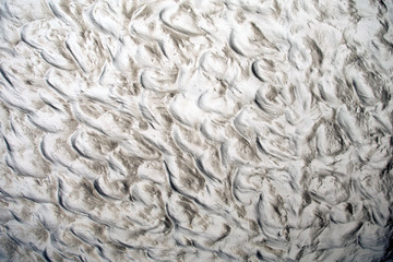 Texture of unusual finish of stucco as background