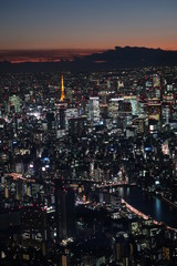Tokyo in the Evening