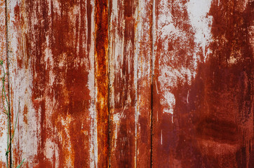 grunge rusty wet metall background