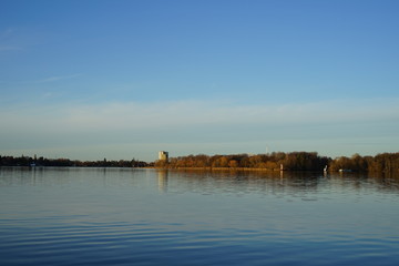 Panoramalandschaft der Havel bei Pichelswerder (Berlin)