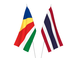 Thailand and Seychelles flags