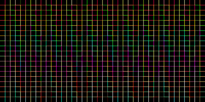 An abstract  multicolored rainbow grid shape background image.