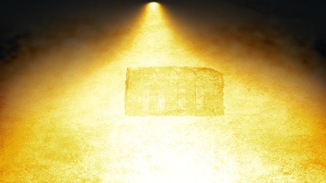 Cinematic Map Animation over old parchment - Buried Treasure Chest Version