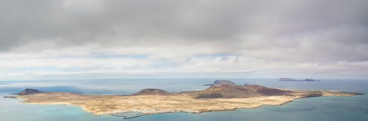 view of la graciosa island