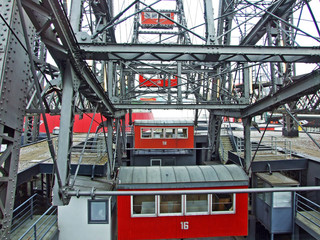 Vienna Giant Ferris Wheel or Wiener Riesenrad (Prater, Wien) - Vienna, Austria