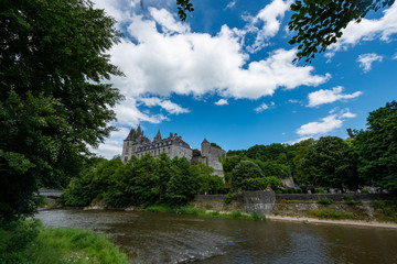 Fototapeta na wymiar durbuy castle in the belgium ardennes