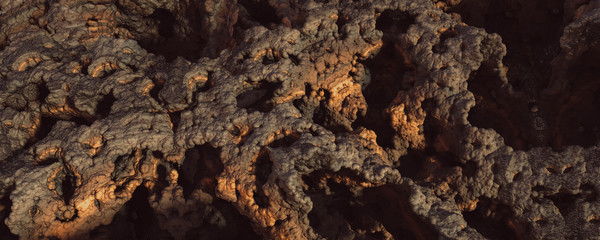 3d closeup coral reef texture