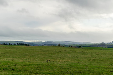 Paysages d'Auvergne en automne 