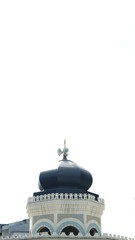 minimalist minaret of the mosque