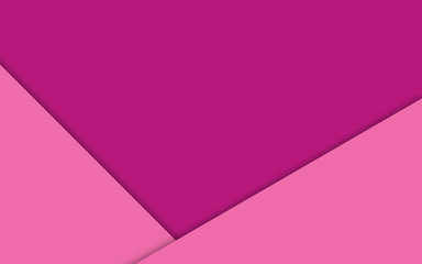 Fondo rosa con formas geométricas.