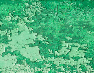 Obraz premium textura de pintura verde y vieja desgastada por el tiempo