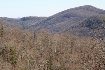 landscape in the mountains