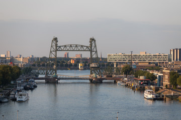 Koninginnebrug in Rotterdamm