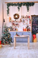 Birthday cake. Decorations for birthday party. 