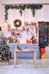 Birthday cake. Decorations for birthday party. 