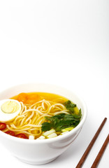 Homemade Oriental Ramen noodles