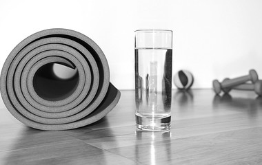 Mat. Fitness. Diet. Sport. Karemat. Health. Activity. Yoga. Gymnastics. Training.