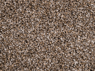 Macro closeup soft brown carpet rug texture