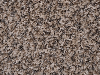 Macro closeup soft brown carpet rug texture