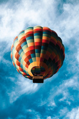 Obraz premium globo aerostatico