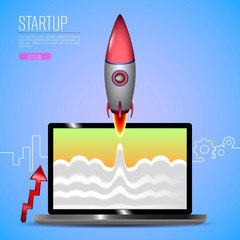 Business startup illustration