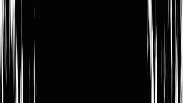 Diagonal Anime Speed lines in Black and White