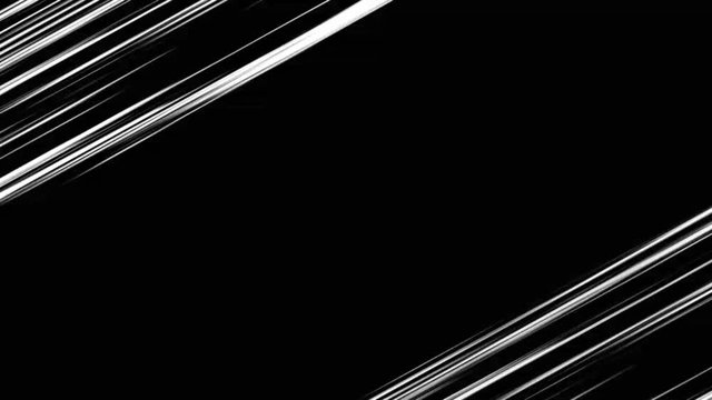 Diagonal Anime Speed lines in Black and White