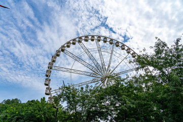 Fototapeta premium Budapest Eye in Elisabeth square, Hungary.