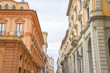 Fototapeta premium Chieti Architecture by Morning in Abruzzo, Italy