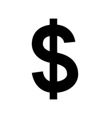 Money icon vector flat isolated on white