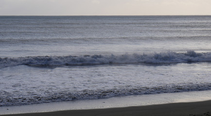 Winter waves on the Cornish South Coast