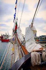 2012/01/11 Santa Cruz,Spain The NRP Sagres in the port of Santa Cruz de Tenerife  The Portuguese...