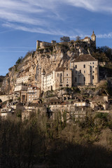 Fototapeta na wymiar Rocamadour, Lot, Occitanie, France
