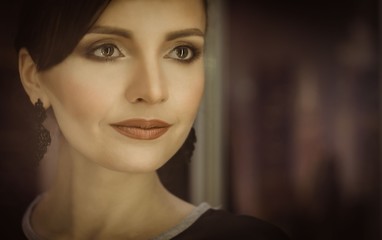 Fototapeta premium Portrait of a beautiful girl