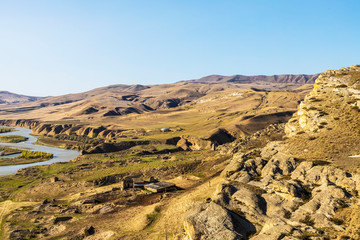 The ancient Cave City of Uplisziche, Georgia, Asia