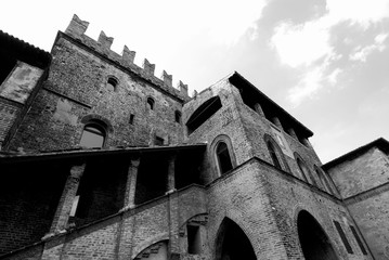 A detail of Castel Arquato