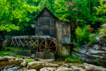 Glade Creek Mill, Babcock State Forest, West Virginia