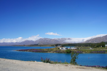 New Zealand Lake Tekapo