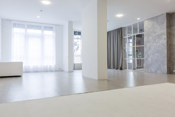 Spotlight and empty space