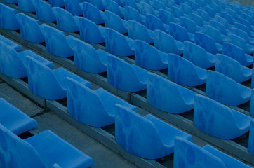 Fototapeta premium grandstands of the big football field