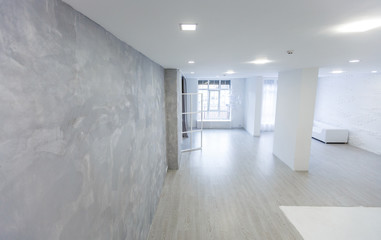 Spotlight and empty space